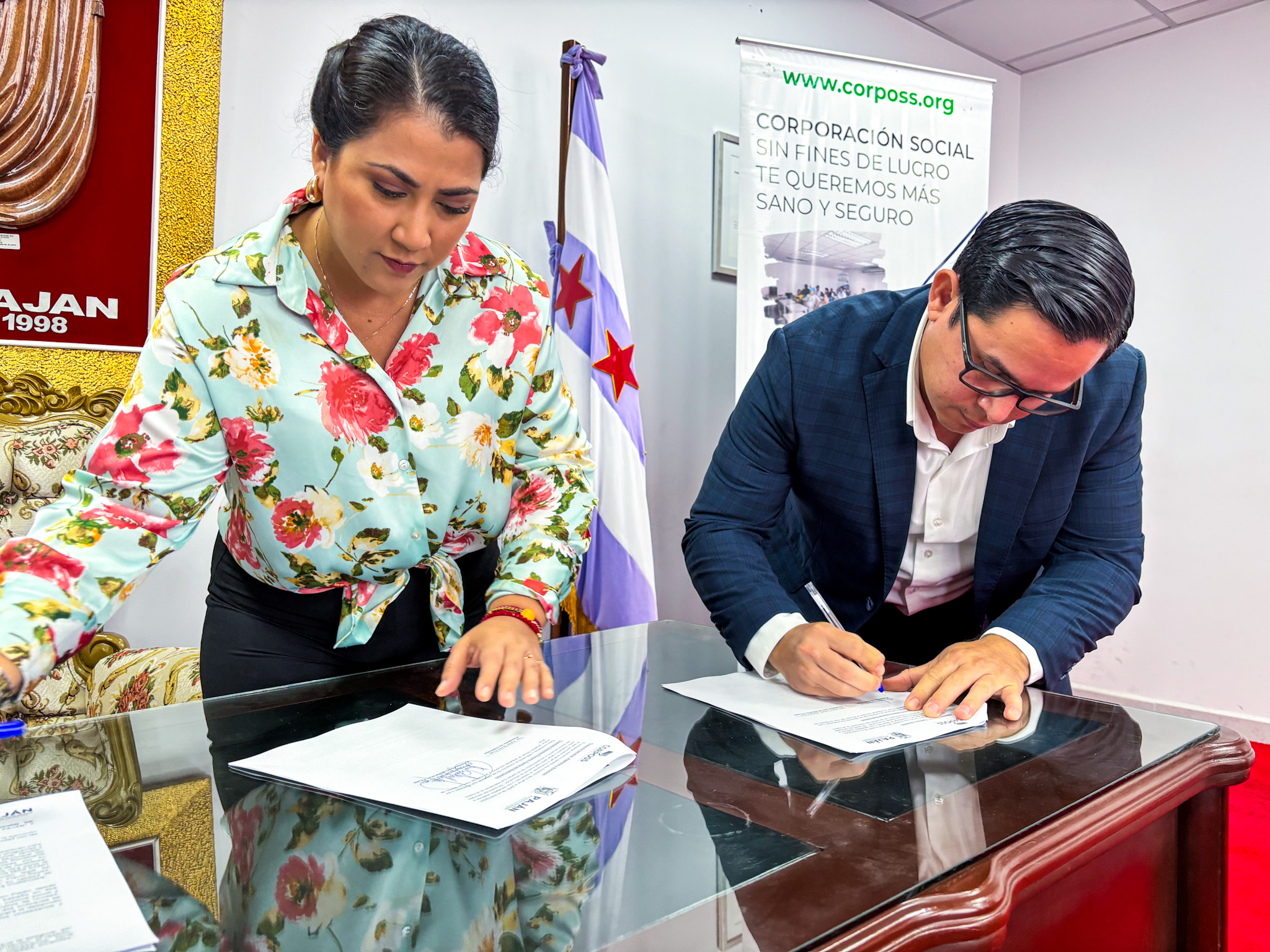 Convenio Marco con la Corporación Social "Te Queremos Más Sano y Seguro" (CORPOSS)